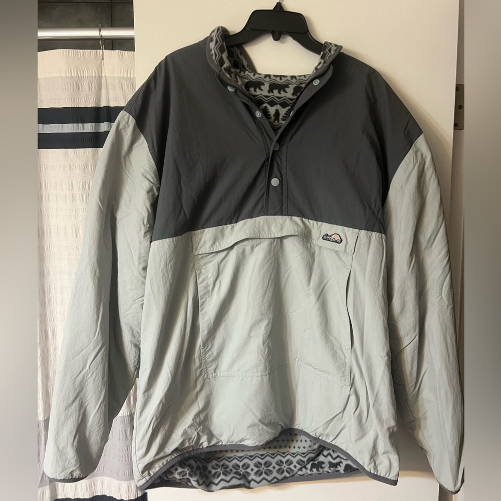 Chubbies The Bear Hug Reversible Fleece Pullover